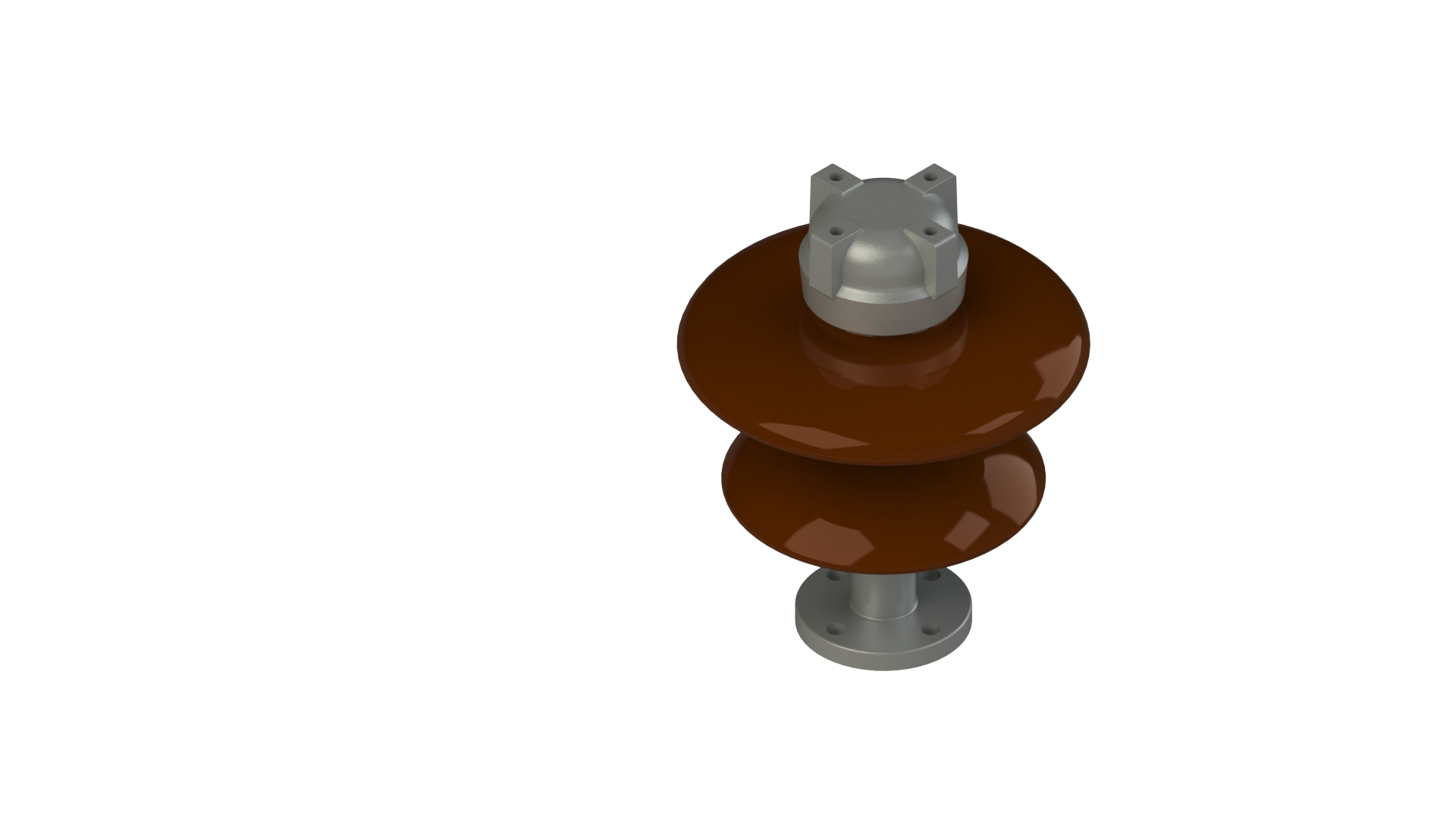 Aislador porcelana tipo soporte MN 5 - MN 6