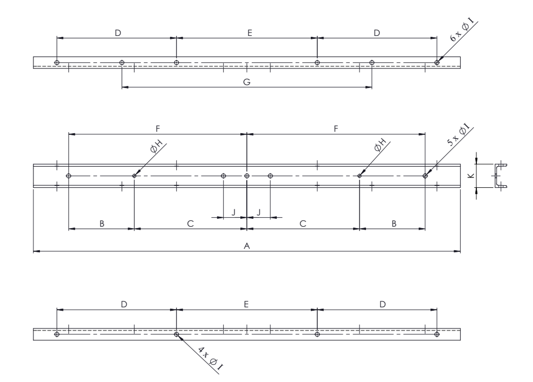 Cruceta Metalica MN 110