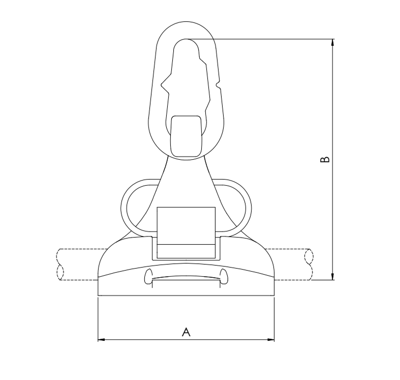 Morsa Suspensión Aluminio PKS10